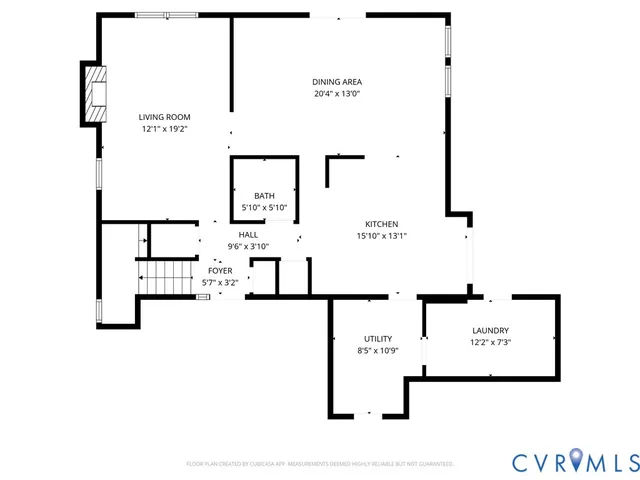 a picture of a floor plan