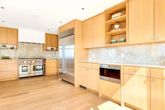 a large white room with a large window