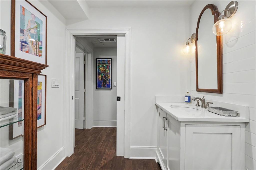 2375 Massey Lane Decatur, GA 30033 - Photo 66 of 88 a bathroom with a sink and a mirror