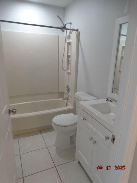1325 Greendale Avenue, Unit 20 Fort Walton Beach, FL 32547 - Photo 28 of 30 a bathroom with a granite countertop sink toilet and shower