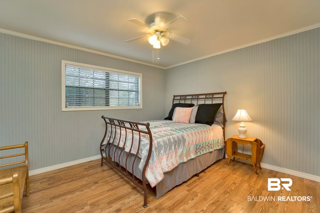 15710 Old Pierce Road Fairhope, AL 36532 - Photo 12 of 38 Bedroom 3 Has Beadboard Paneling & Walk In Close