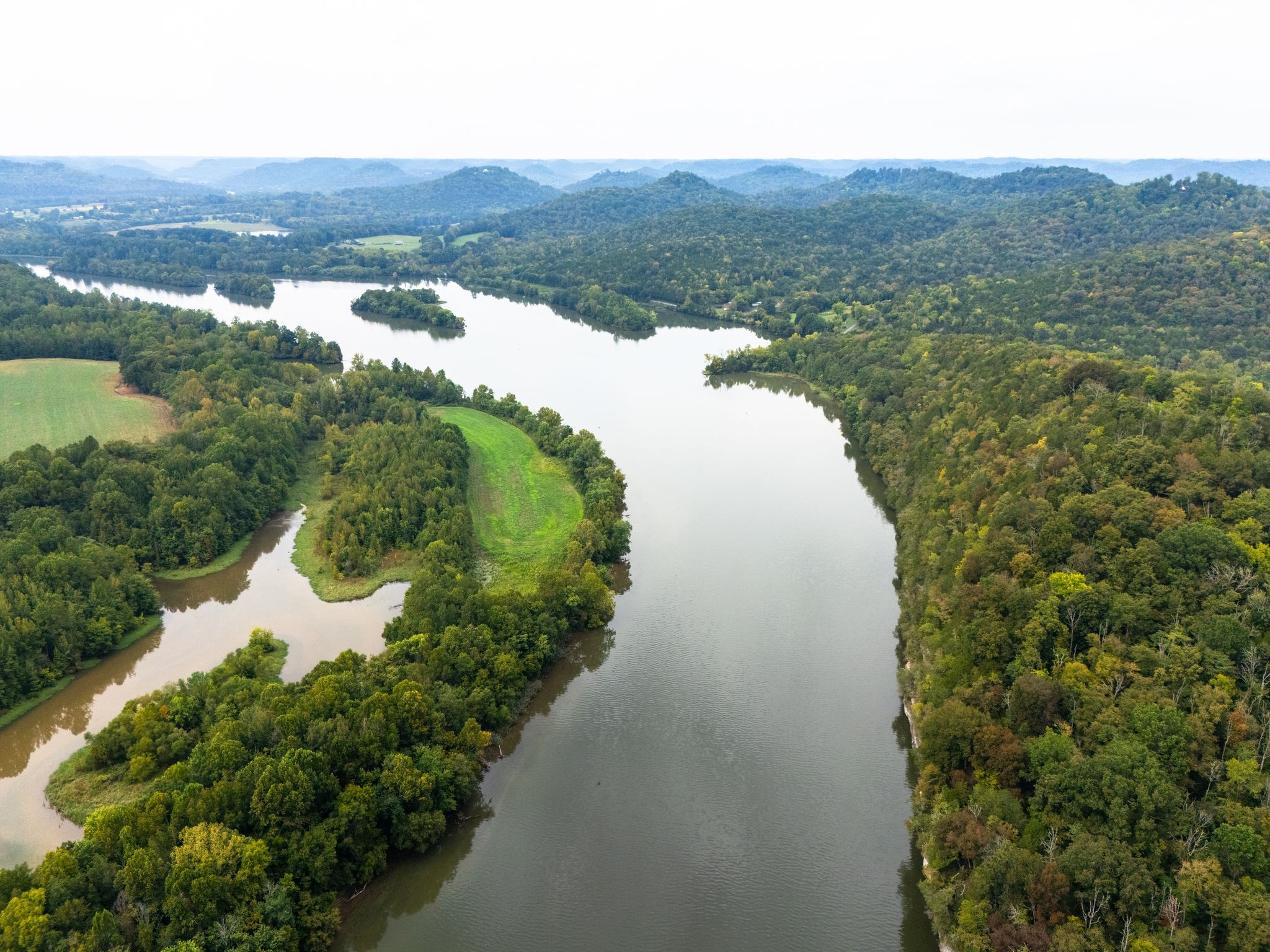 0 Big Branch Road Granville, TN 38564 - Photo 6 of 15 an aerial view of a house with a lake view