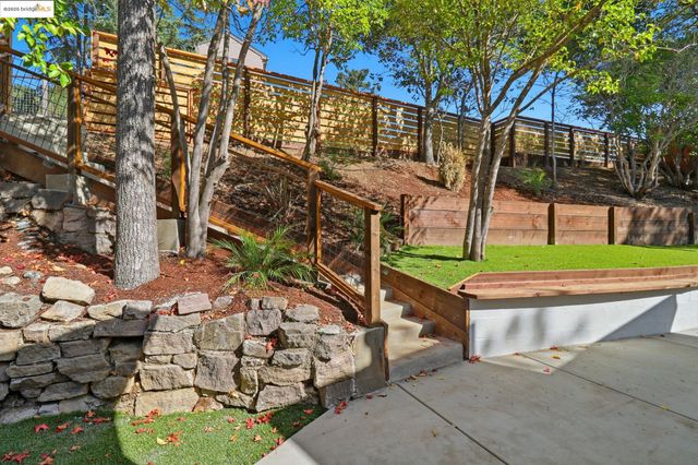 a view of yard with outdoor seating