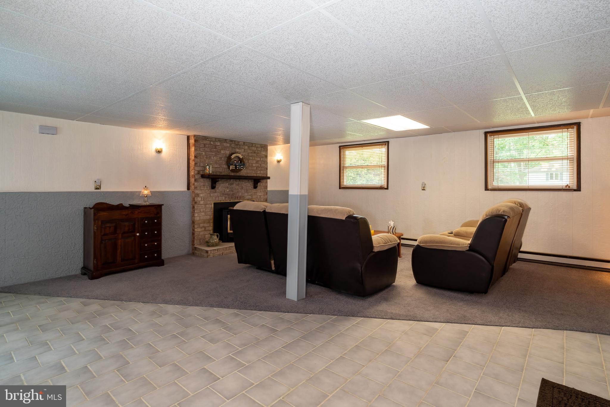 100 Bender Mill Road Lancaster, PA 17603 - Photo 24 of 34 Family Room w/ Wood Pellet Fireplace Insert
