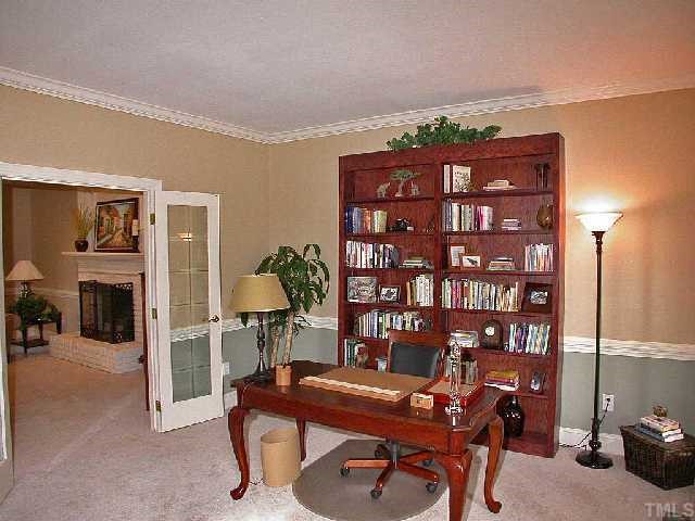 6400 Northwyck Place Raleigh, NC 27609 - Photo 6 of 12 Formal Living Room As Office