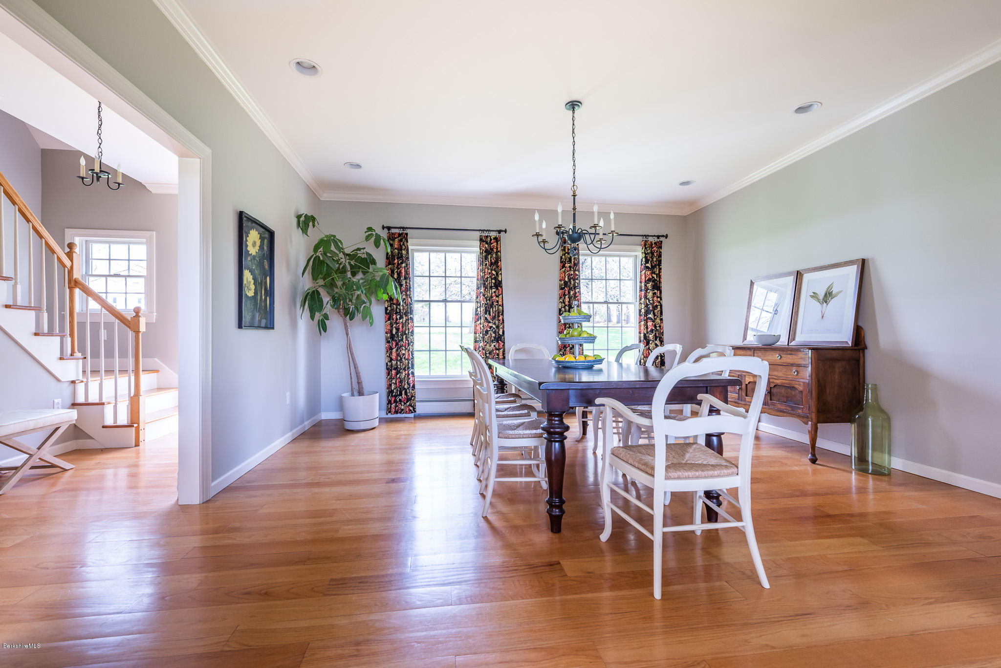 25 Stockbridge Road Lee, MA 01238 - Photo 10 of 26 Dining to Stairwell