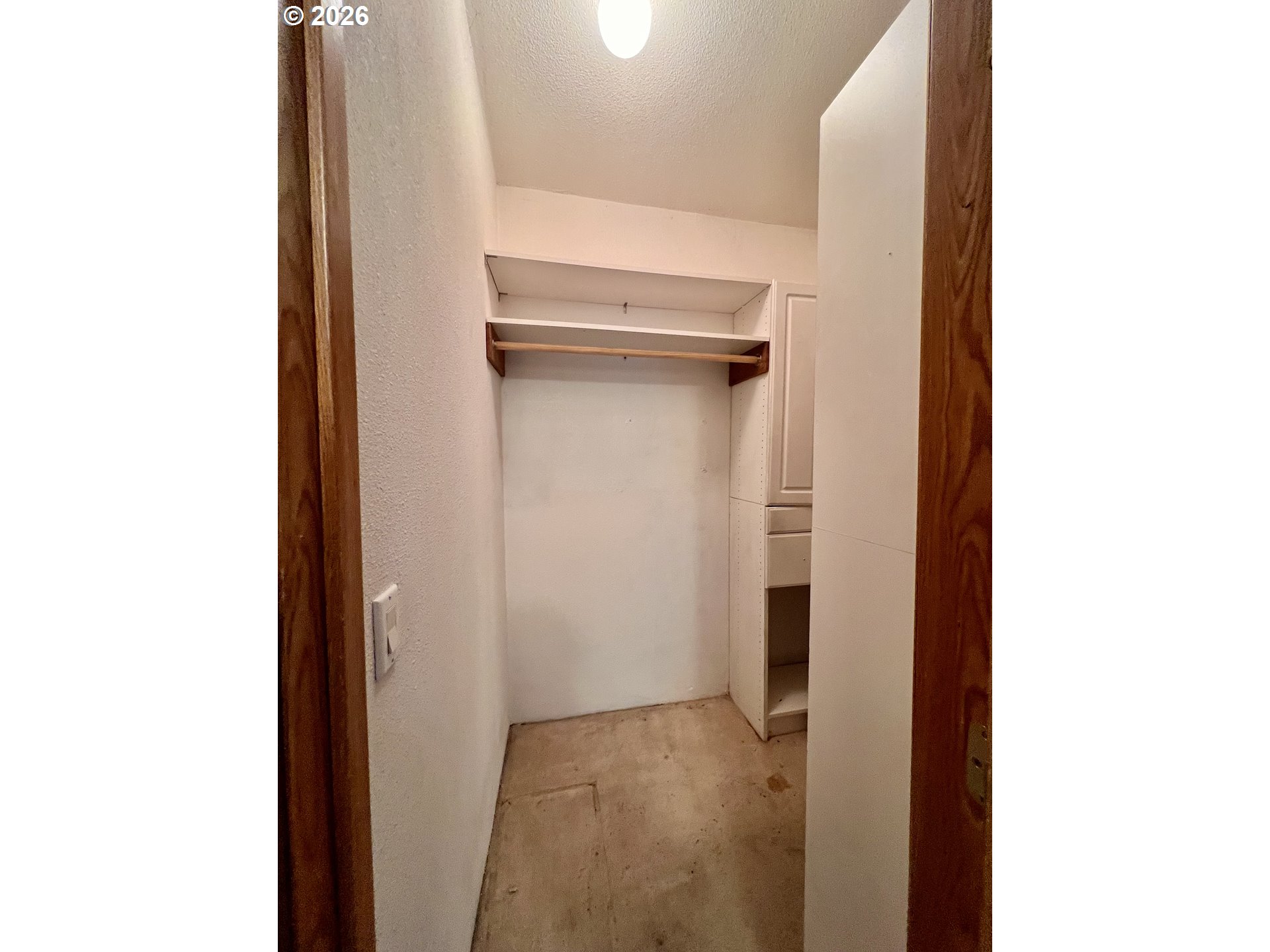 5200 Southeast 132nd Avenue, Unit 14 Portland, OR 97236 - Photo 11 of 17 a view of walk in closet with white walls