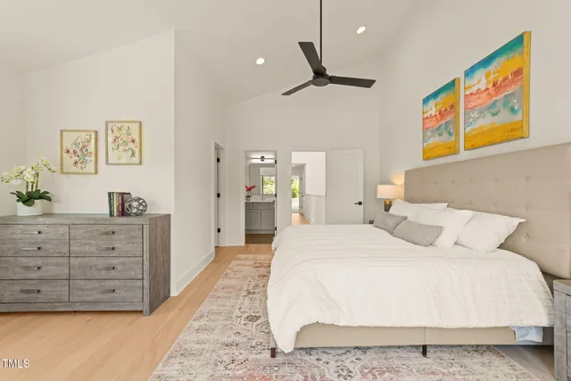 a view of a balcony with a potted plant