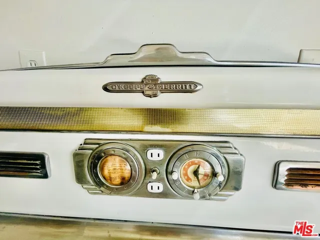 a close view of utility room