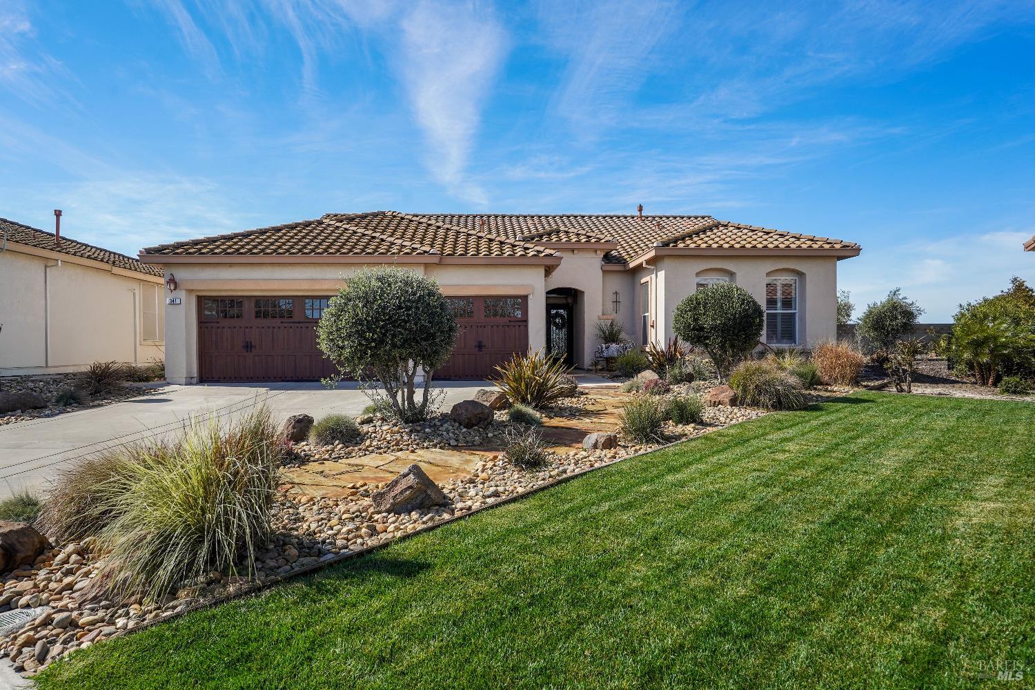 341 Watson Hollow Drive Rio Vista, CA 94571 - Photo 2 of 38 a front view of a house with garden