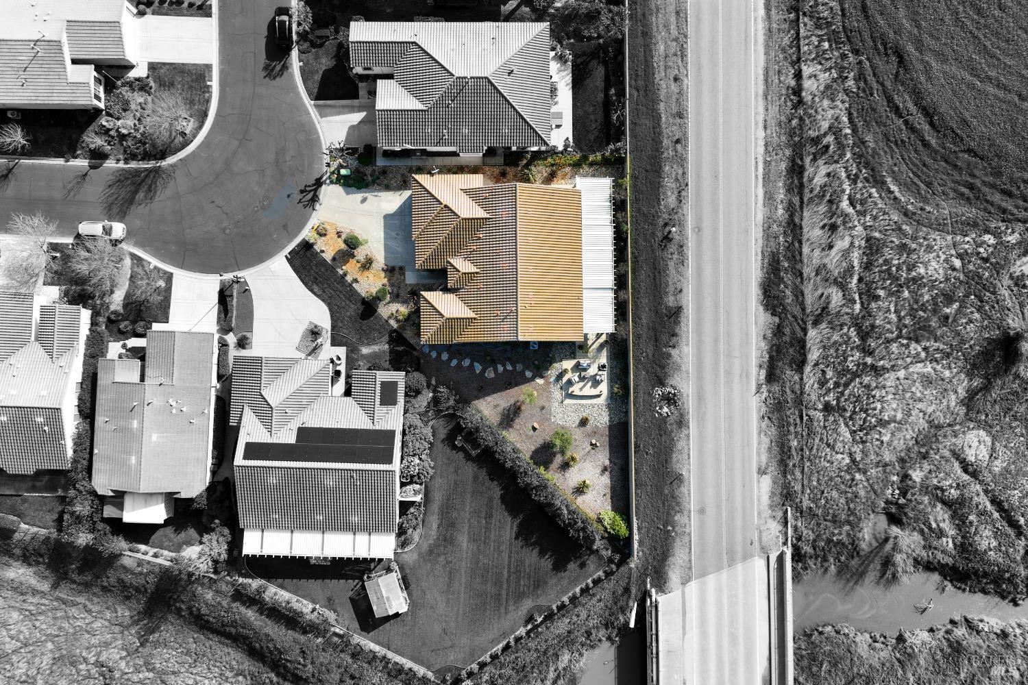 341 Watson Hollow Drive Rio Vista, CA 94571 - Photo 34 of 38 an aerial view of a house with outdoor space