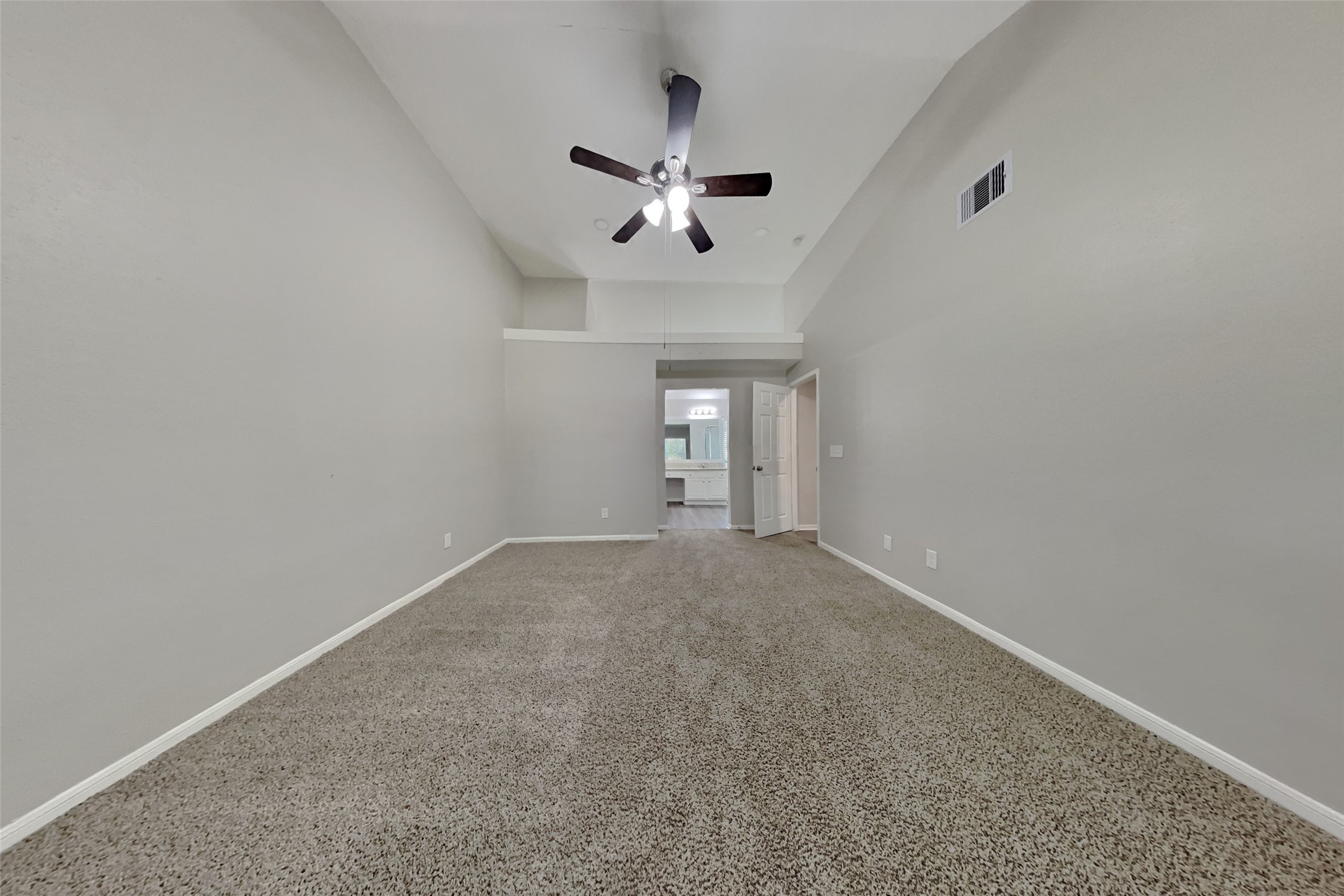514 Rams Bottom Court Spring, TX 77388 - Photo 11 of 19 en empty room with ceiling fan and window