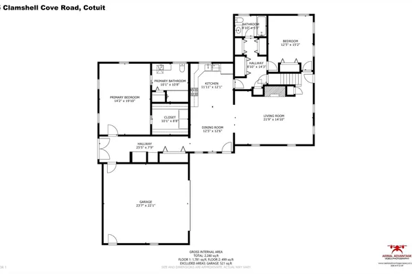 $1,300,000 | 85 Clamshell Cove Road, Cotuit, MA 02635