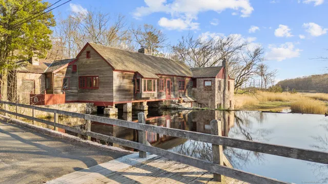 a view of a house with a patio