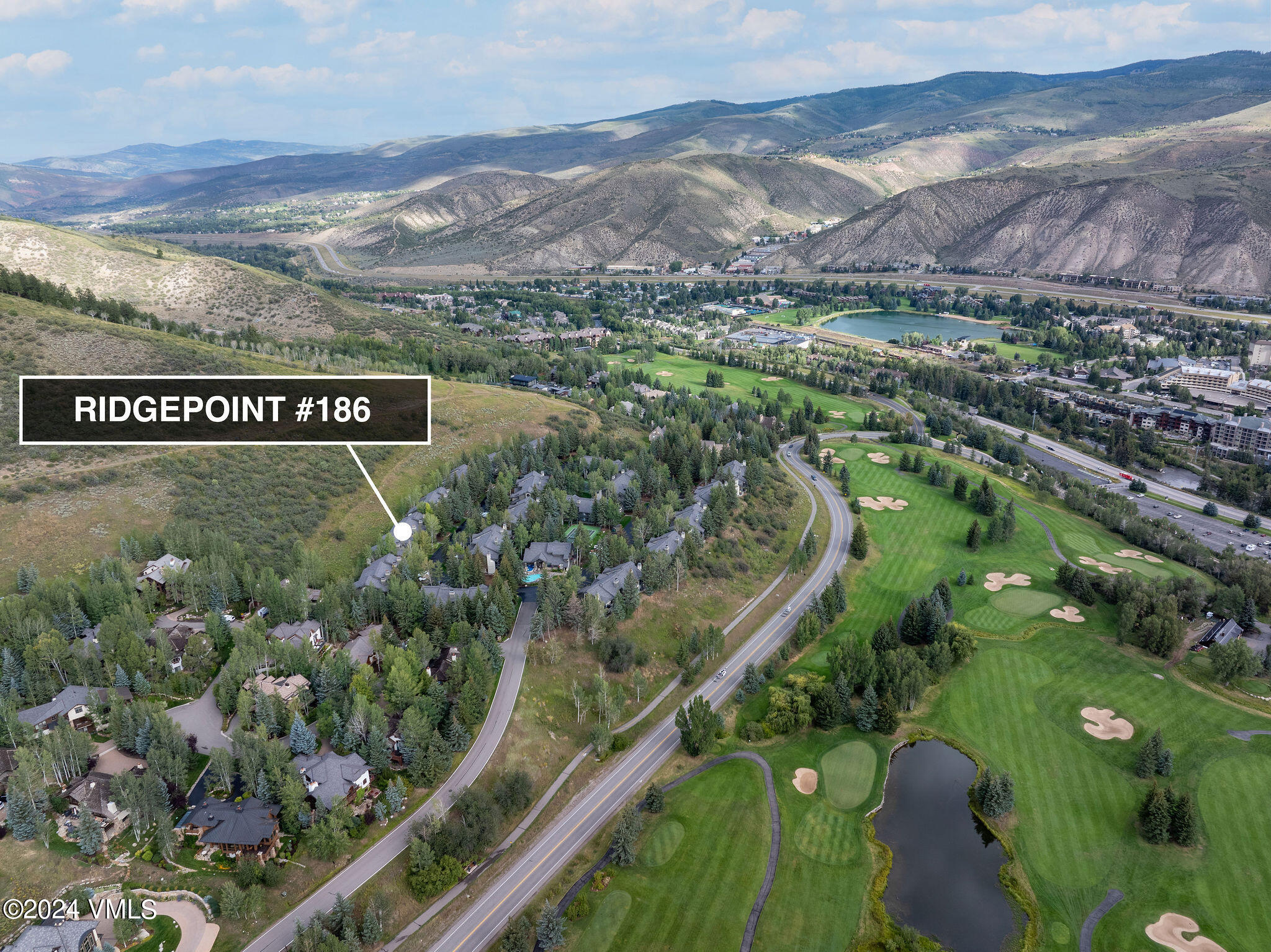 186 Willis Place, Unit 186 Beaver Creek, CO 81620 - Photo 23 of 28 Drone Location