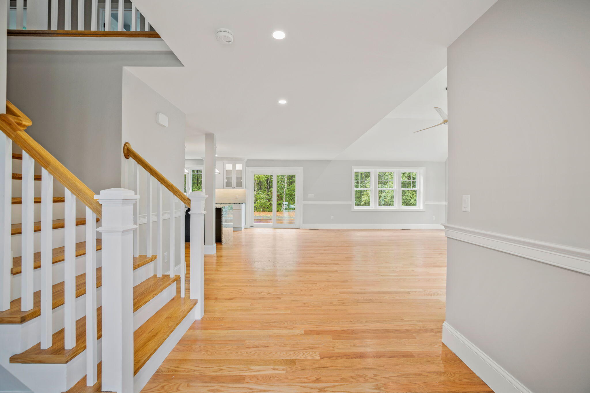 Undisclosed Address Sagamore Beach, MA 02562 - Photo 28 of 43 a view of an entryway with wooden floor