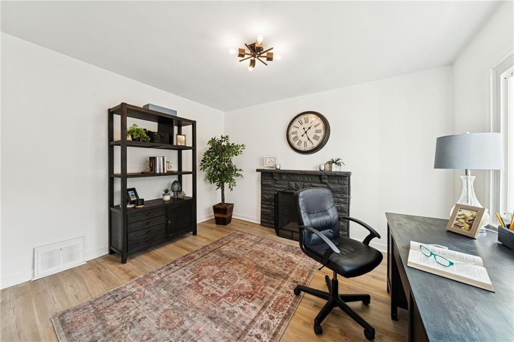 3230 Brodhead Road Aliquippa, PA 15001 - Photo 20 of 38 a view of a workspace with furniture and wooden floor
