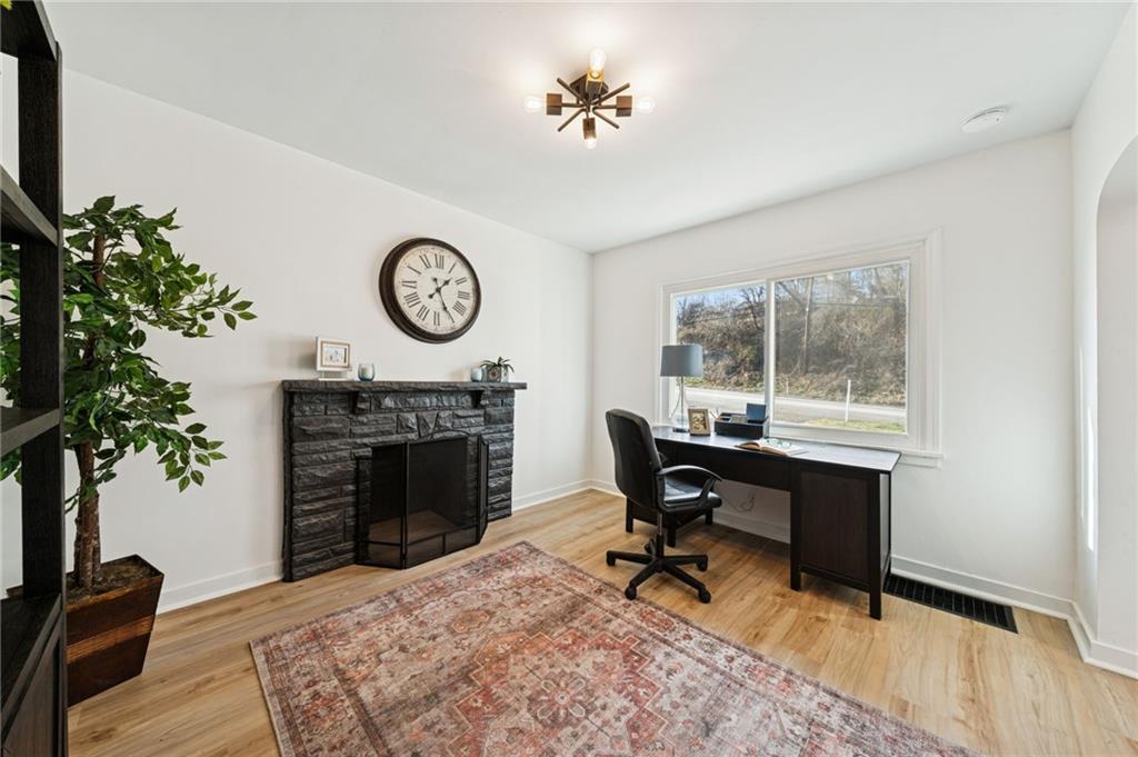 3230 Brodhead Road Aliquippa, PA 15001 - Photo 21 of 38 a view of a livingroom with workspace and a window