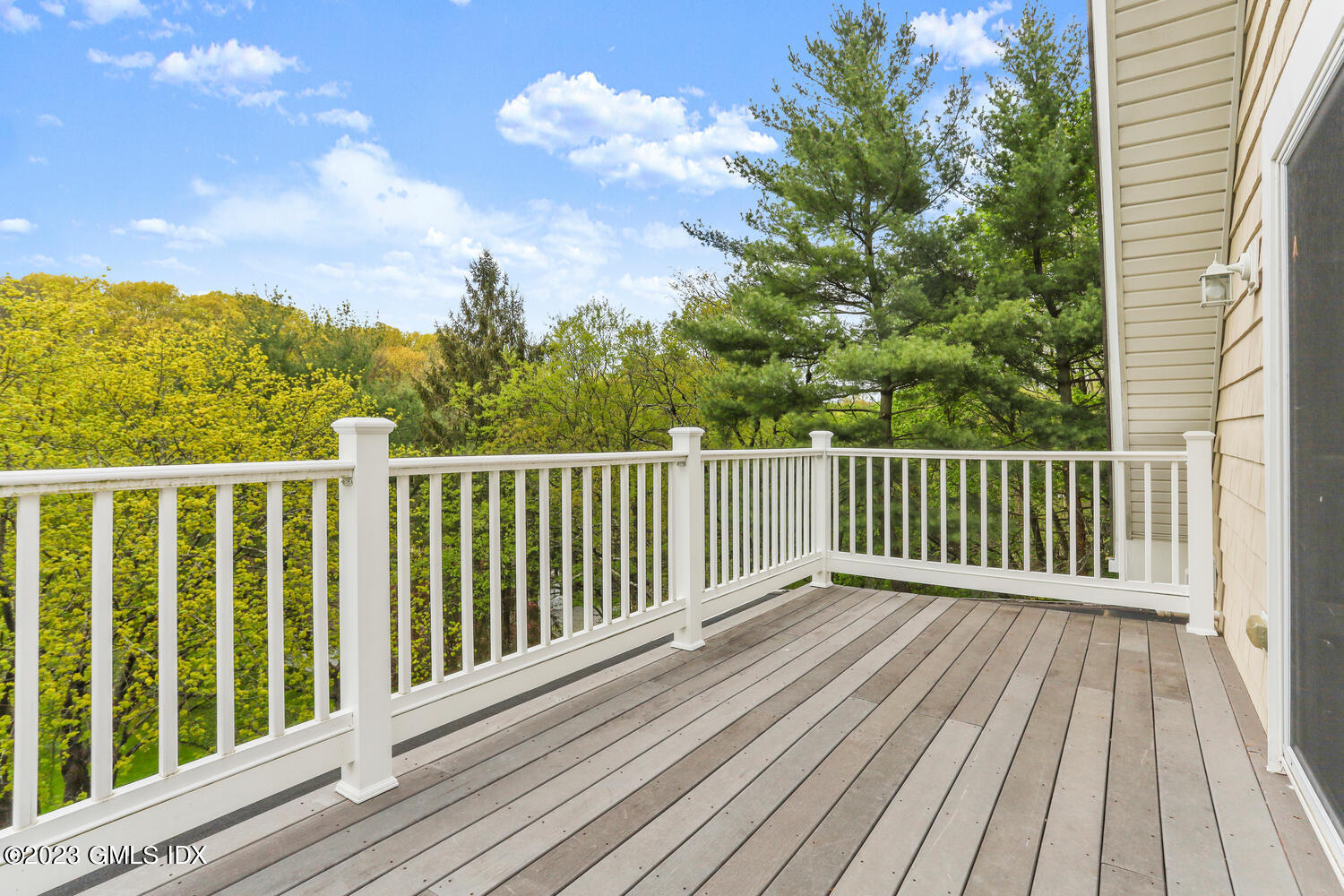 44 Riversville Road, Unit 2 Greenwich, CT 06831 - Photo 14 of 21 a view of a wooden roof with wooden floor