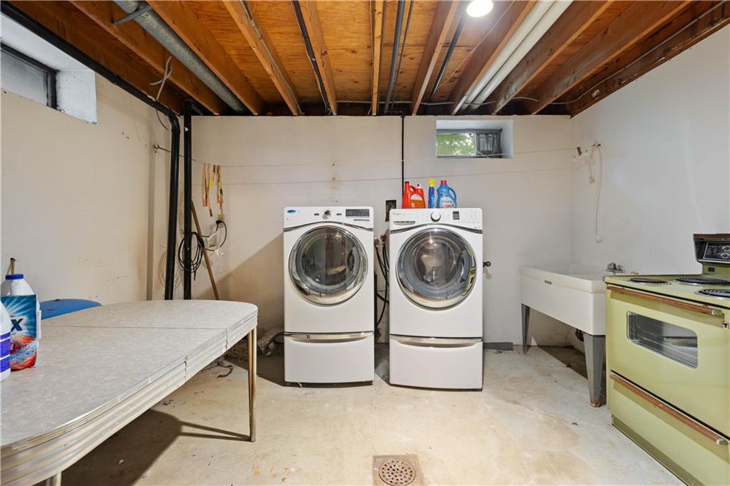 6 King Road McDonald, PA 15057 - Photo 28 of 35 Basement laundry area