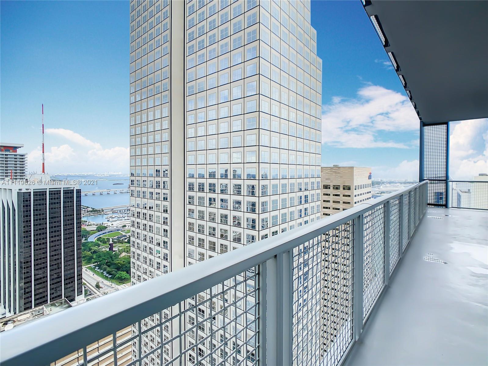 340 Southeast 3rd Street, Unit PH2 Miami, FL 33131 - Photo 37 of 54 a view of balcony with city view