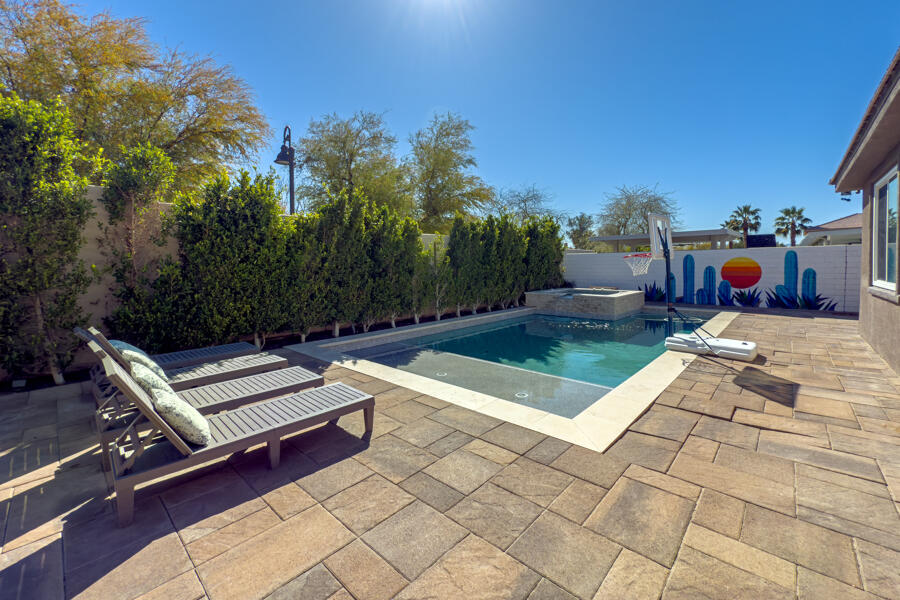 43784 Riunione Place Indio, CA 92203 - Photo 32 of 54 a view of a outdoor space with lounge chair