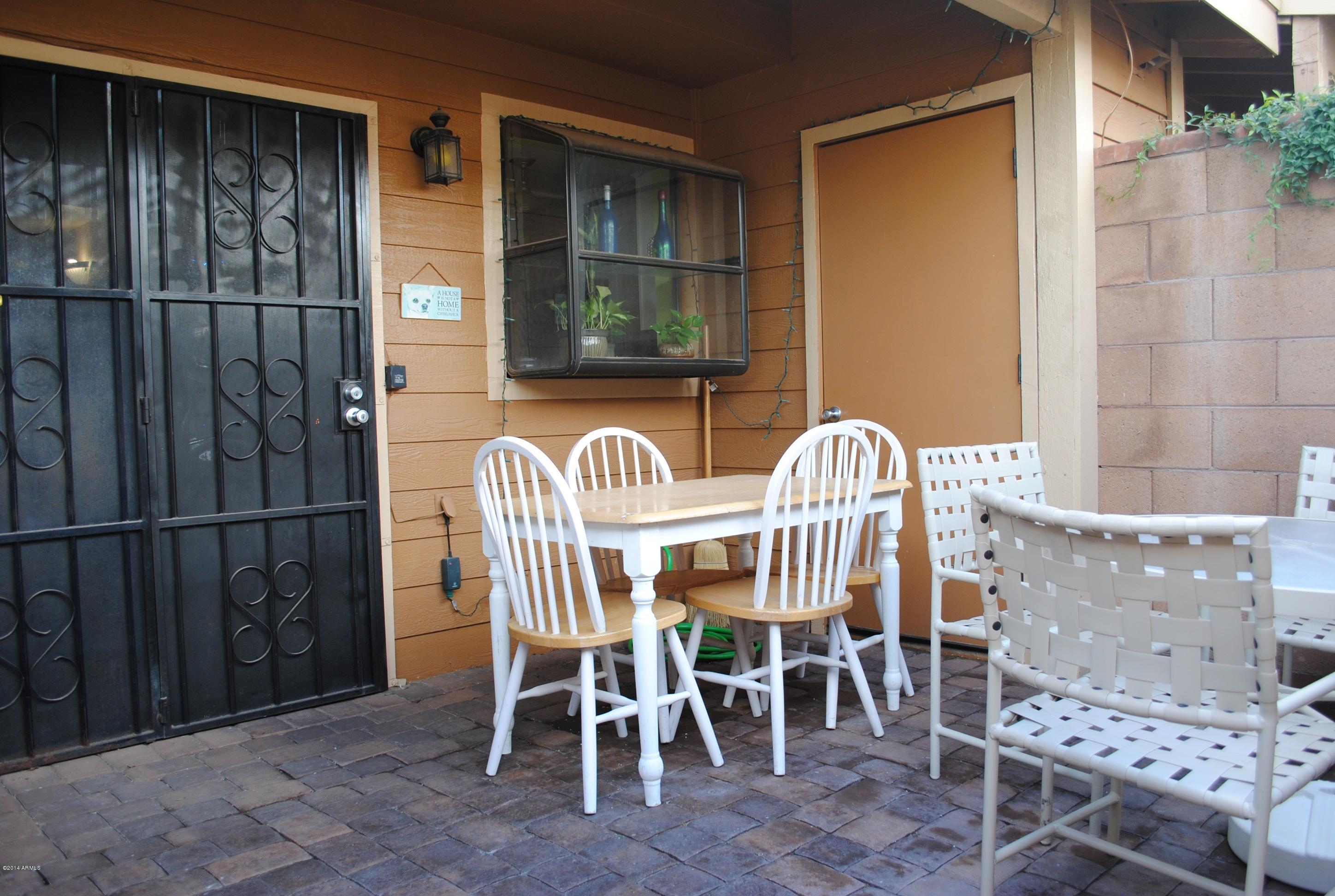 4843 East Corral Road, Unit 5 Phoenix, AZ 85044 - Photo 11 of 16 Covered Patio