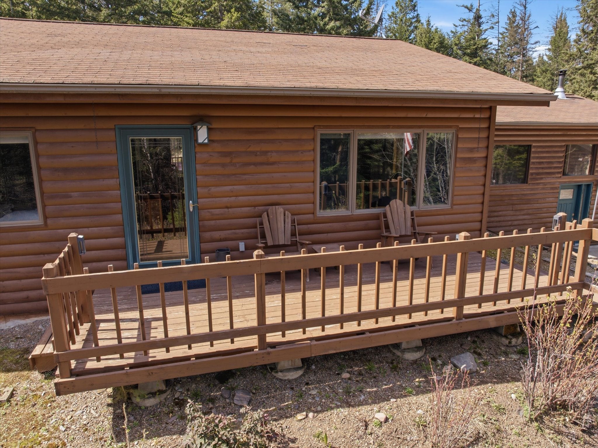 176 Blaine Ridge Road Kalispell, MT 59901 - Photo 26 of 45 Front deck