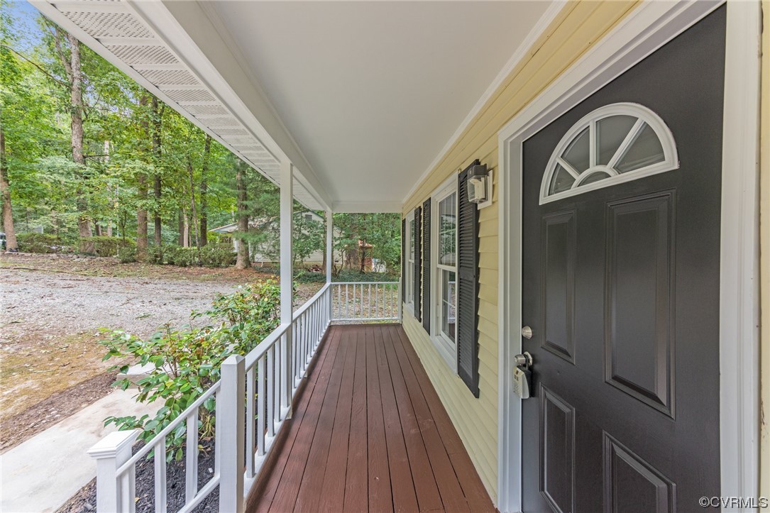 10200 Edgecliff Lane Chesterfield, VA 23832 - Photo 23 of 25 a view of a pathway of a house with a porch