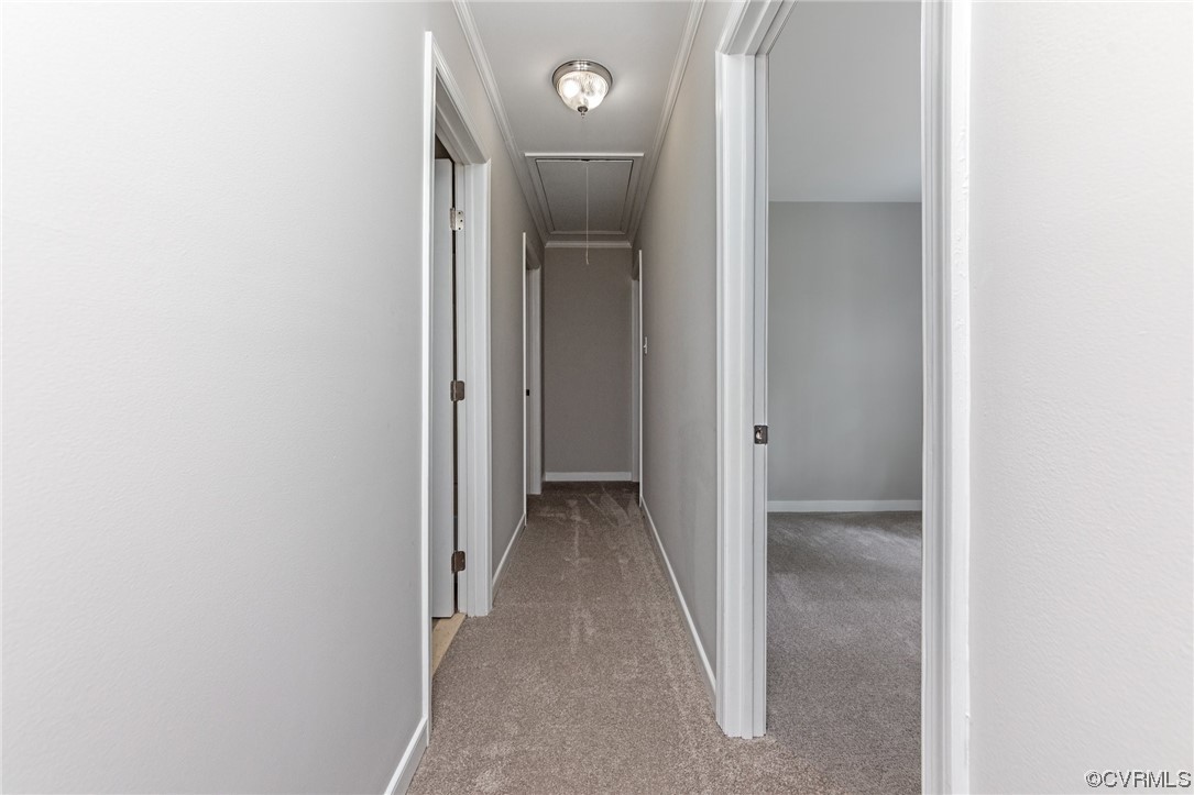 10200 Edgecliff Lane Chesterfield, VA 23832 - Photo 6 of 25 a view of a hallway with wooden floor