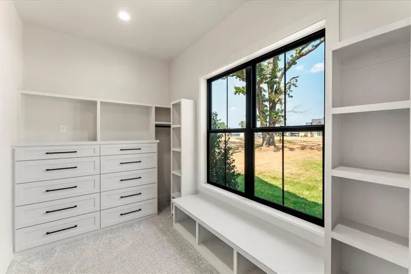 a view of walk in closet