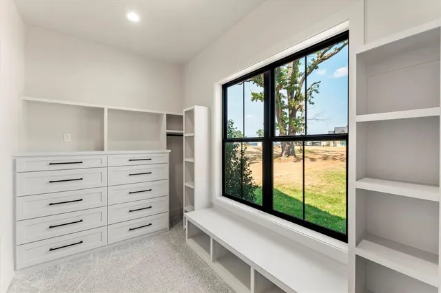 a view of walk in closet