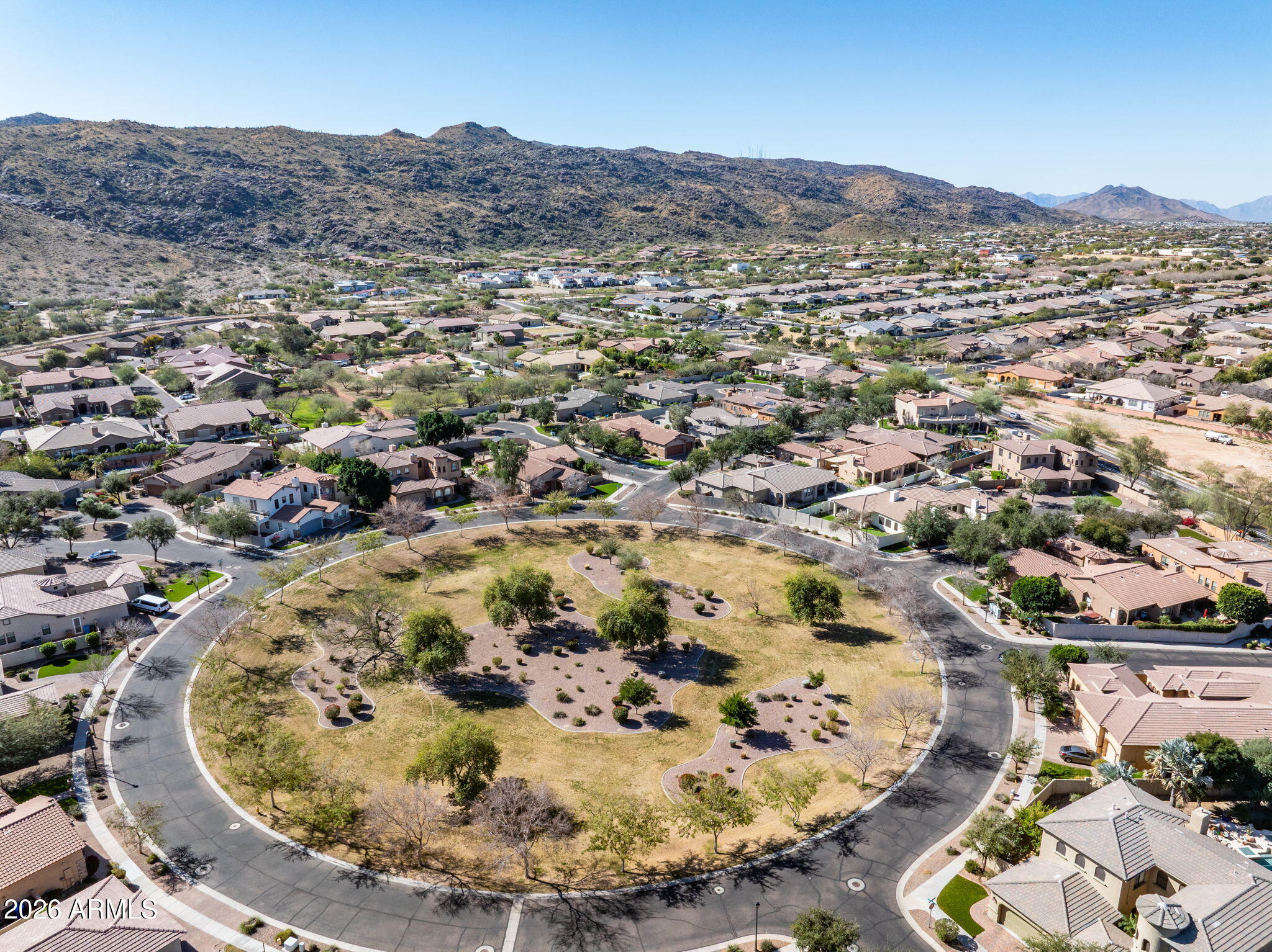 3215 East Constance Way Phoenix, AZ 85042 - Photo 40 of 40 an aerial view of a house