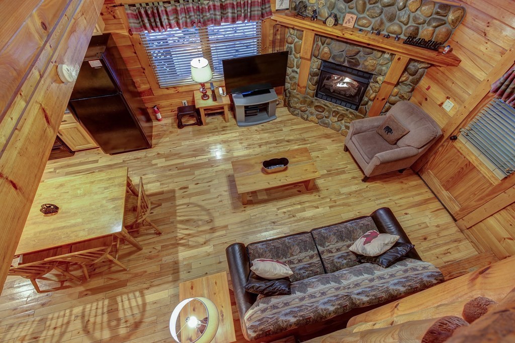 2010 Goose Gap Road Sevierville, TN 37876 - Photo 27 of 33 a view of a couches and dinning table in patio