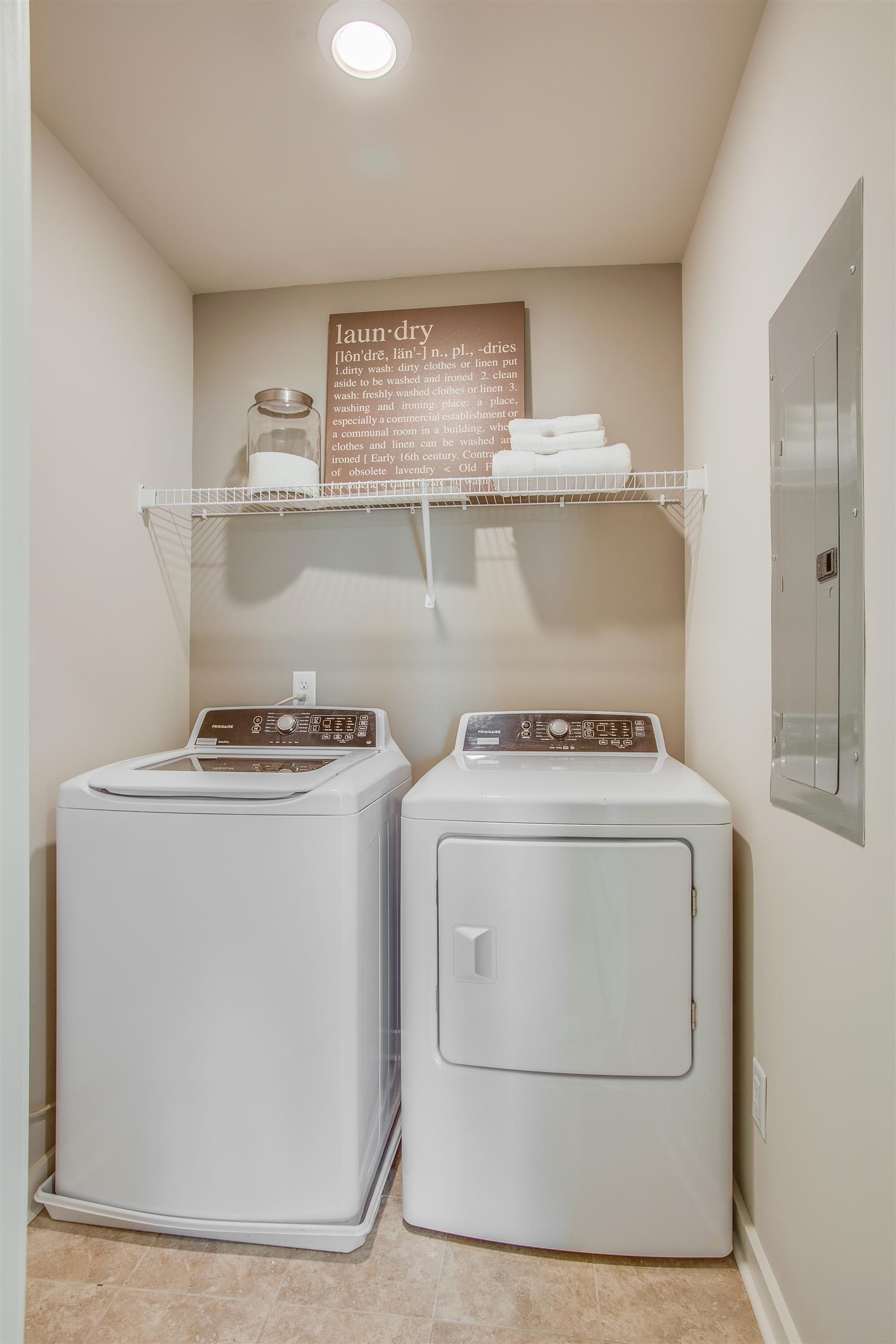 3126 Rift Lane Murfreesboro, TN 37130 - Photo 23 of 29 Laundry upstairs outside of bedrooms for convenience