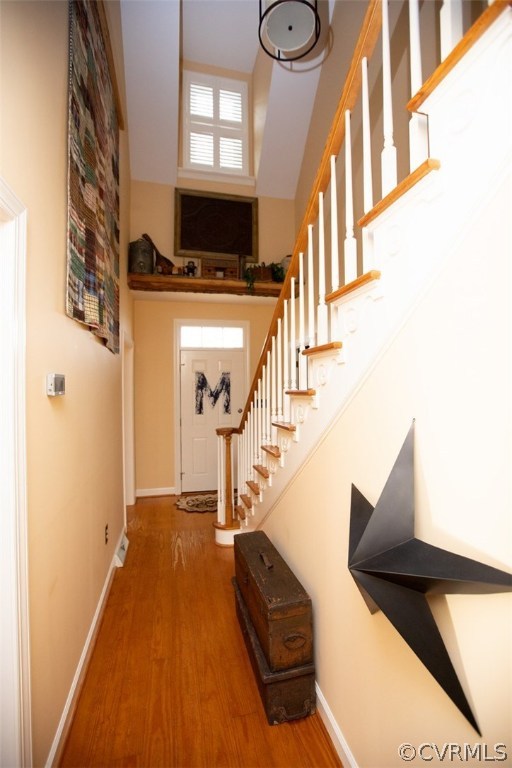 526 First Rock Road Prospect, VA 23960 - Photo 20 of 50 a view of entryway and hall with wooden floor