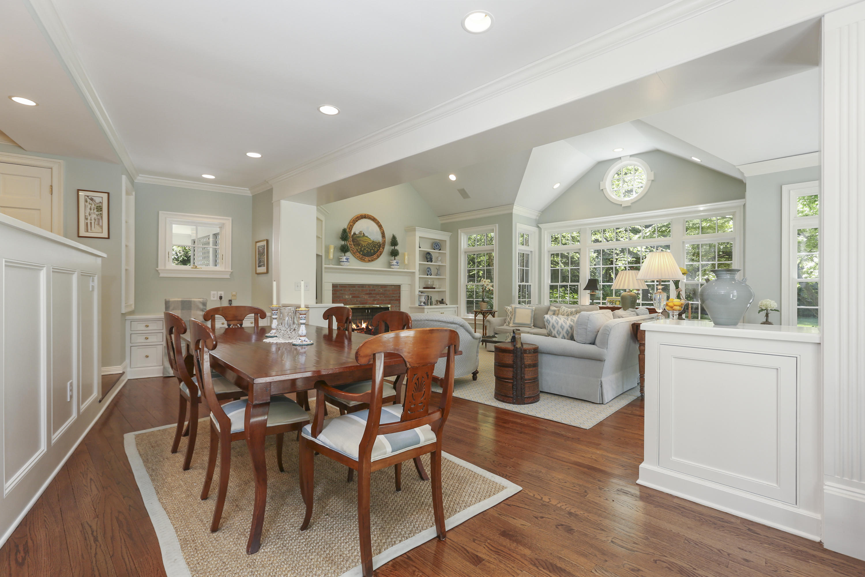 10 Deepwood Road Darien, CT 06820 - Photo 11 of 38 a living room with furniture and a large window
