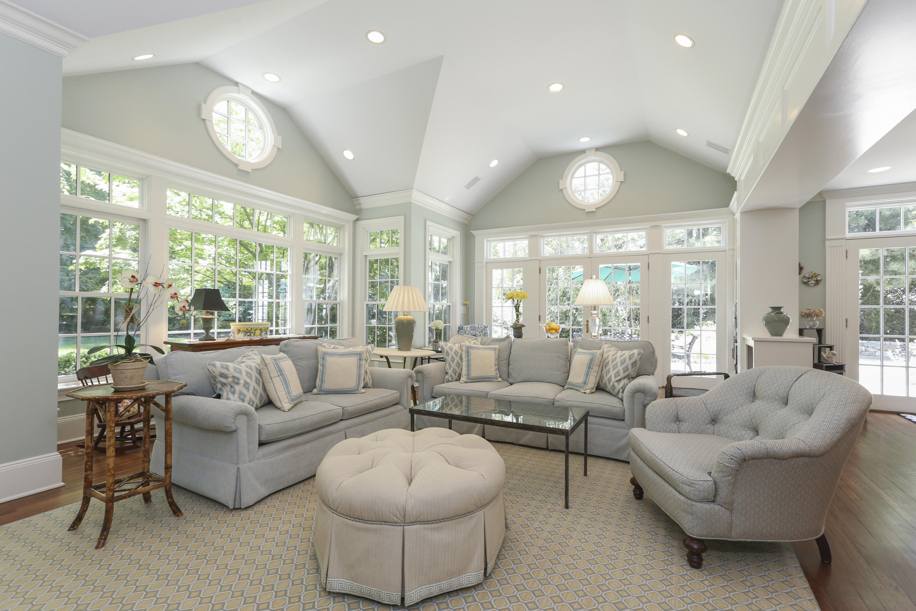 10 Deepwood Road Darien, CT 06820 - Photo 14 of 38 a living room with furniture and a large window