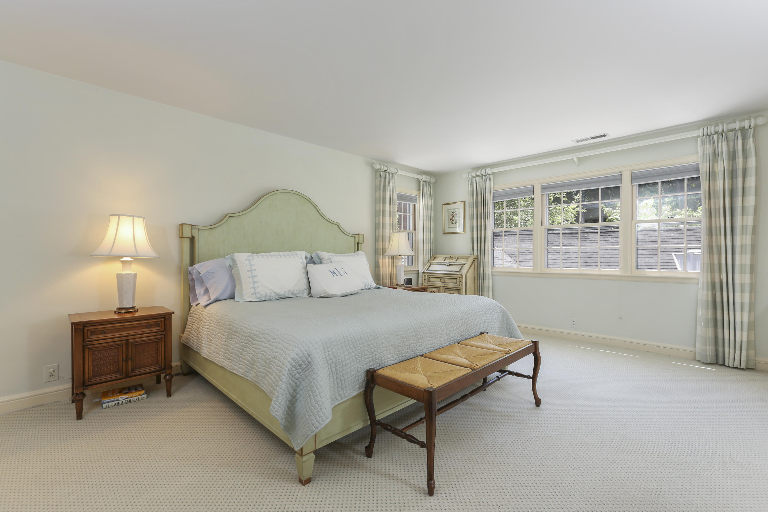 10 Deepwood Road Darien, CT 06820 - Photo 21 of 38 a bedroom with a bed and a window
