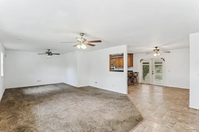 wooden floor in an empty room