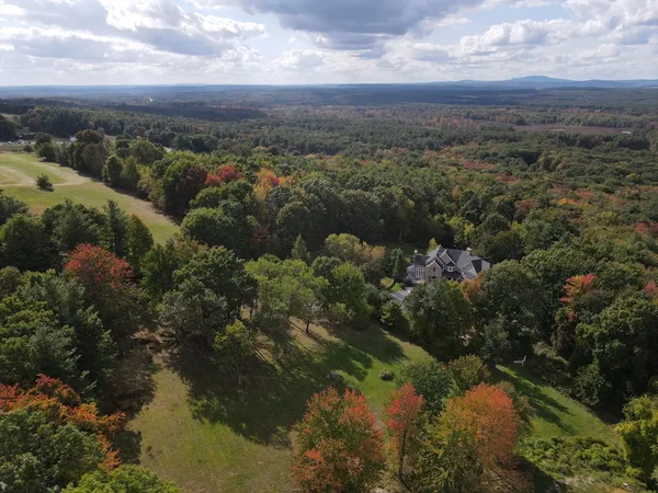 a view of a lot of trees and houses