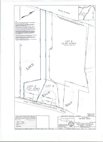 $525,000 | Lot 60 Prospect Hill Road, Harvard, MA 01451