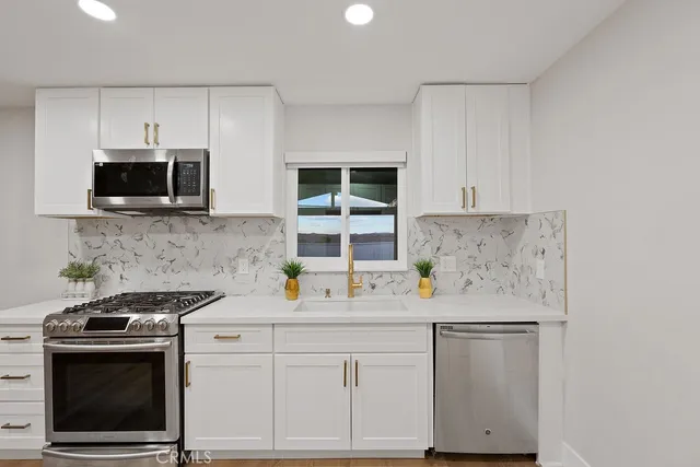 a living room with a couch and a table