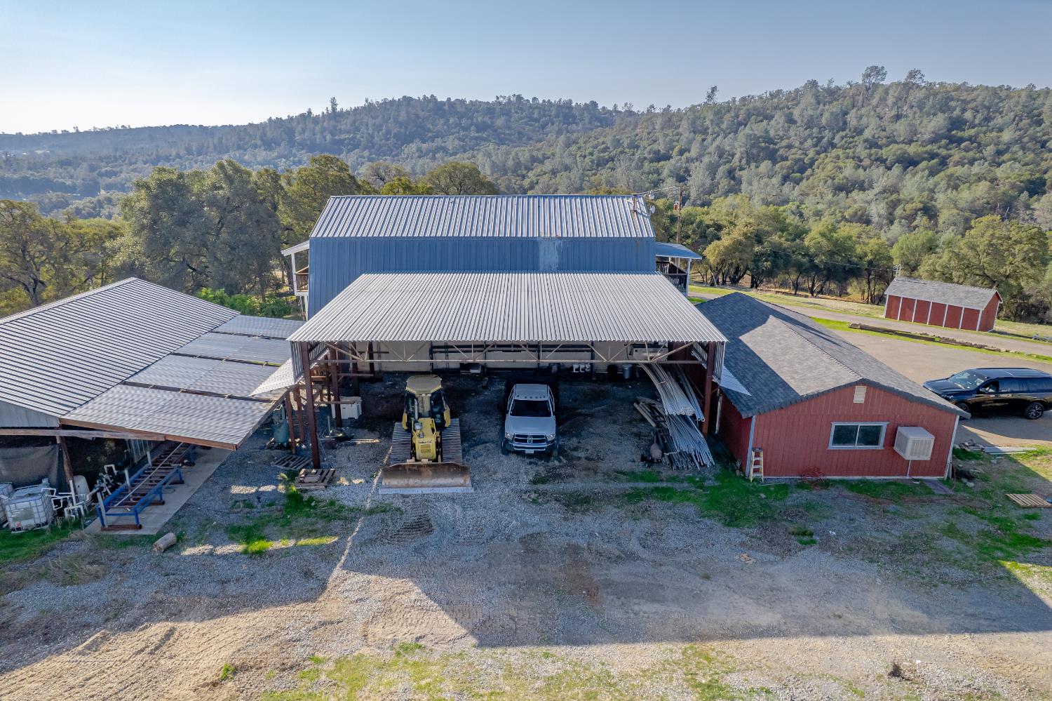5585 Garden Bar Road, Unit 2 Lincoln, CA 95648 - Photo 45 of 65 an aerial view of a house with a yard and a large tree