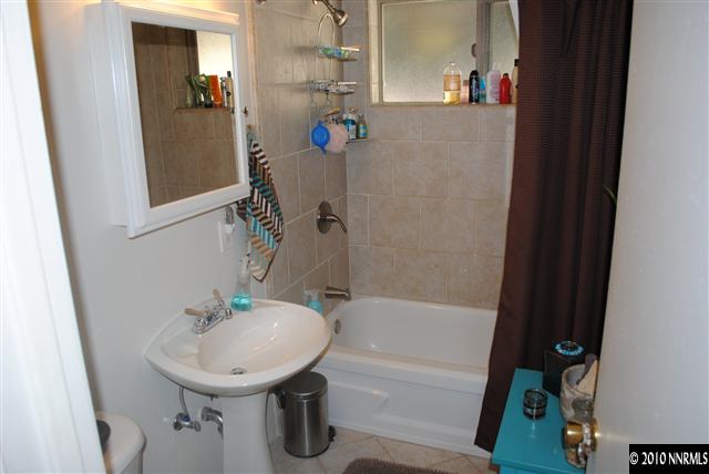 355 Andria Drive Stateline, NV 89449 - Photo 7 of 13 a bathroom with a sink a toilet and shower