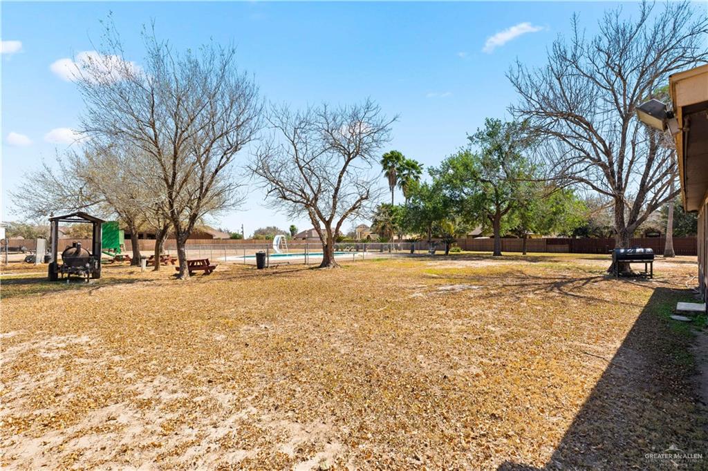 501 South Greene Road Mission, TX 78572 - Photo 22 of 28 a street view with large trees