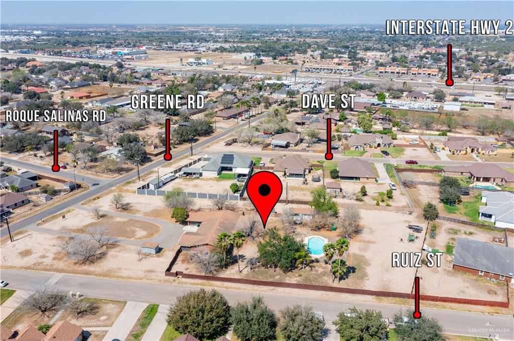 501 South Greene Road Mission, TX 78572 - Photo 28 of 28 an aerial view of city