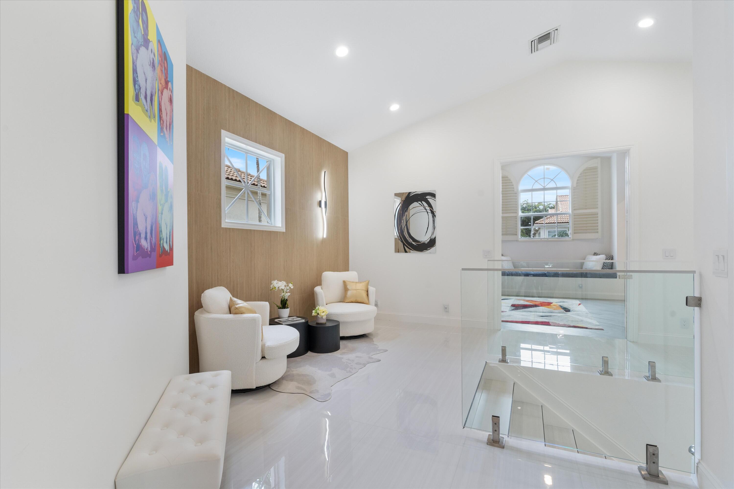 6189 Island Walk, Unit C Boca Raton, FL 33496 - Photo 24 of 27 Glass railings/sitting area