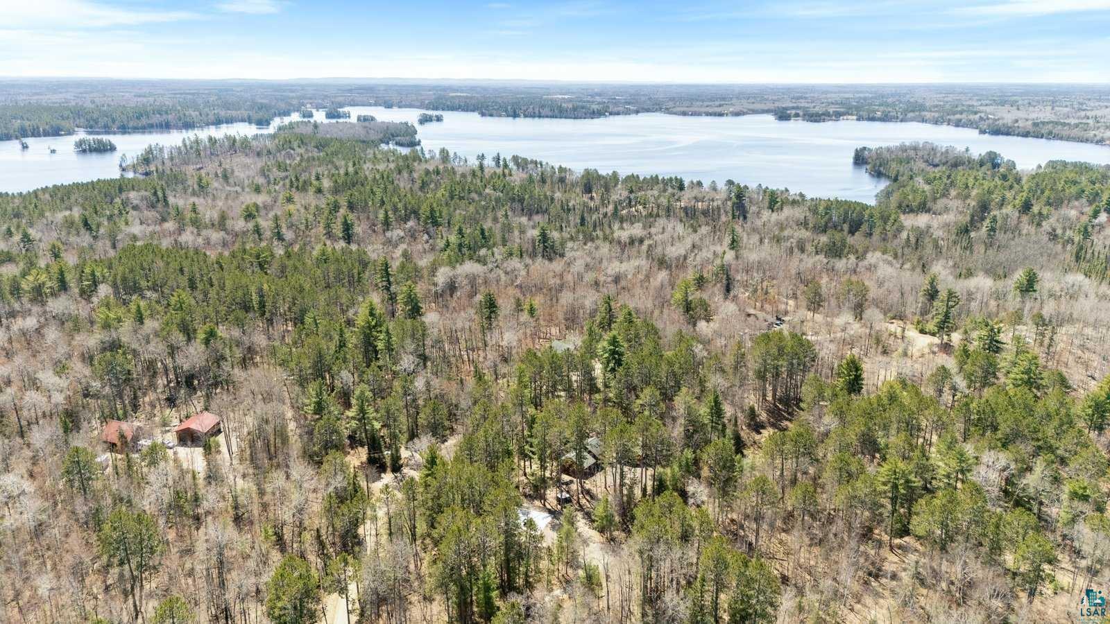 12957 West Ridge Road Ely, MN 55731 - Photo 39 of 41 Aerial view with a water view and a forest view