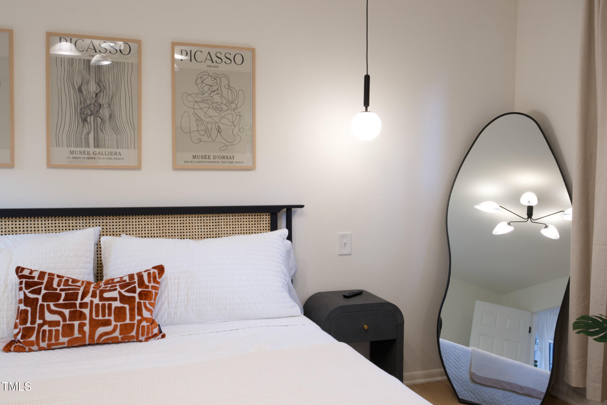 225 Woods Ream Drive Raleigh, NC 27615 - Photo 26 of 45 a bedroom with bed and cupboard